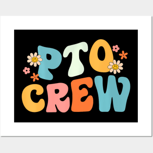 Crew Groovy Teacher Student Parent Posters and Art